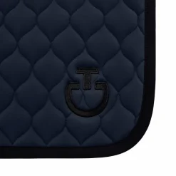 Best Cavalleria Toscana - Tapis de selle Circular Quilted Jersey Marine