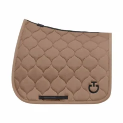 Cavalleria Toscana - Tapis de selle New Circular Quilted Jersey noisette Beige Sale