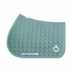 Cavalleria Toscana - Tapis de selle Circle Quilted mint green Vert Discount