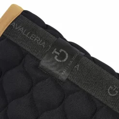 Cavalleria Toscana - Tapis de selle Circular Quilted / mocca Noir Discount