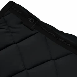 Outlet Cavalleria Toscana - Tapis de selle Diamond Quilted Jersey / mocca Noir