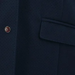 Cavalleria Toscana - Veste de concours enfants micro perforée marine