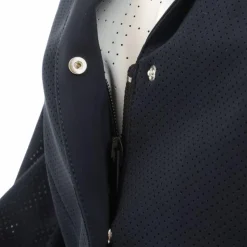 Cavalleria Toscana - Veste de concours enfants micro perforée marine