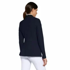 Online Cavalleria Toscana - Veste de concours femme CT Perforated Marine