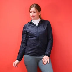 Discount Cavalleria Toscana - Veste à capuche femme légère et réversible femme / vert Marine