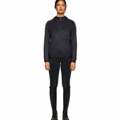 Discount Cavalleria Toscana - Veste à capuche femme légère et réversible femme / vert Marine