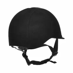 Choplin - Casque d'équitation Aero Velvet brillant Noir