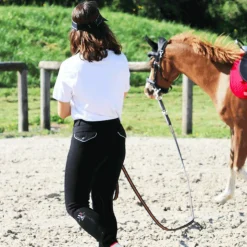 Collection Equine - T-shirt manches courtes Sans Faute blanc Clearance