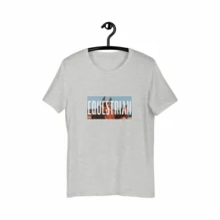 Collection Equine - T-shirt manches courtes Equestrian gris Best