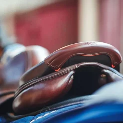 Best Compositi - Protection de selle Coleo Noir / Rose