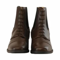 Dyon - Boots d'équitation en cuir à lacets Marron Online