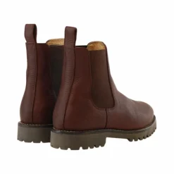 Hot Dyon - Boots d'équitation en cuir Chelsea Marron