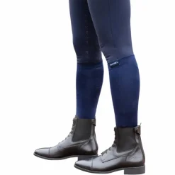 Dyon - Boots d'équitation en cuir à lacets Noir Online