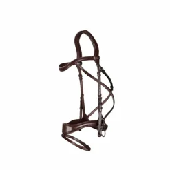 Dyon - Bridon D Motion New English Collection têtière anatomique Havane Clearance