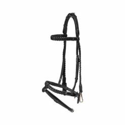 Dyon - Bridon d'entraînement Tressé Working By Dy'on Noir Hot
