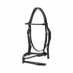 Dyon - Bridon en cuir rond Working By Dy'on têtière anatomique Noir Online