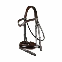 Dyon - Bridon muserolle combinée large vernie Working By Havane Clearance