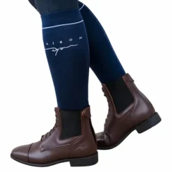 Sale Dyon - Chaussettes d'équitation (x3) Marine