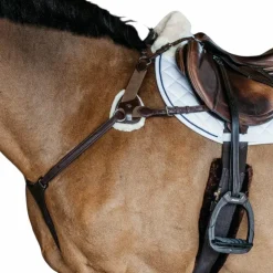 Sale Dyon - Collier de chasse 5 points élastique New English Collection Marron