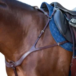 Discount Dyon - Collier de chasse anatomique New English Collection brun Marron