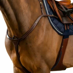 Hot Dyon - Collier de chasse long pont D Collection brun Marron