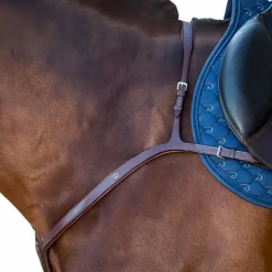 Dyon - Collier de chasse long pont New English Collection brun Marron Online