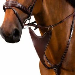Dyon - Fourchette de martingale pleine rigide US Collection brun Marron Hot