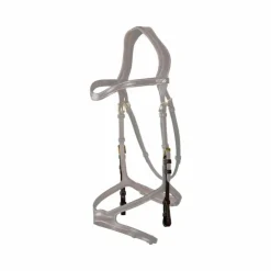 Dyon - Montants de mors pour têtière 1 branche D Collection brun Marron