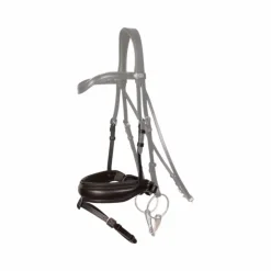 New Dyon - Muserolle combinée Crank Matt Noir