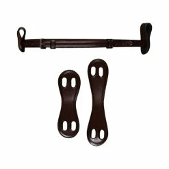 Dyon - Noseband 1/2 2 attaches amovibles New English Collection Marron Sale