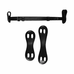 Dyon - Noseband 1/2 avec attaches amovibles Noir