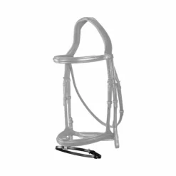 Clearance Dyon - Noseband 3/8 New English Collection Noir