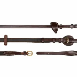 Sale Dyon - Rênes ajustables 5/8 D Collection brun Marron