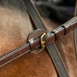 Sale Dyon - Rênes ajustables 5/8 D Collection brun Marron