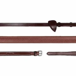 Dyon - Rênes caoutchouc 5/8 New English Collection brun Marron Sale