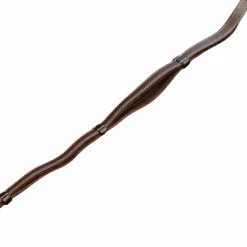 Dyon - Rênes en cuir à poignées Collection Working by Dy'on Marron New