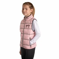 Online Eden by Pénélope - Doudoune sans manches enfant Anouck poudré Rose