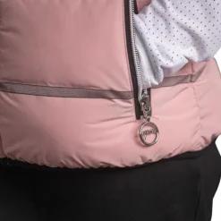 Online Eden by Pénélope - Doudoune sans manches enfant Anouck poudré Rose