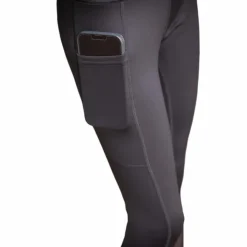 Eden by Pénélope - Legging d'équitation fille Delphe pull-on Noir Hot