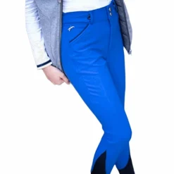 Eden by Pénélope - Pantalon d'équitation fille Point Sellier Bleu