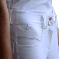 New Eden by Pénélope - Pantalon fille Fun push up Blanc