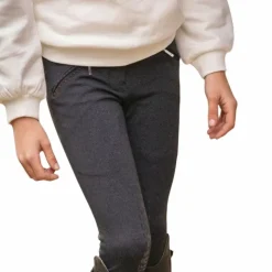 Eden by Pénélope - Pantalon d'équitation enfant Romy chiné Gris Clearance