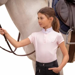 Sale Eden by Pénélope - Polo de concours manches courtes enfant Madrid Rose