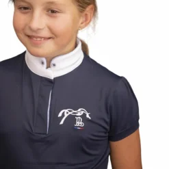 Clearance Eden by Pénélope - Polo manches courtes enfant Madrid Marine