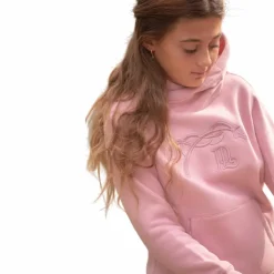 Eden by Pénélope - Sweat à capuche enfant Polly poudré Rose Sale