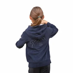 Eden by Pénélope - Sweat manches longues enfant Capu Towel Marine Best