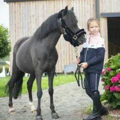 Outlet Eden by Pénélope - Sweat zippé enfant Native marine/ rose