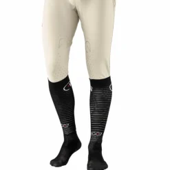 Sale Ego7 - Chaussettes d'équitation Air Socks Noir
