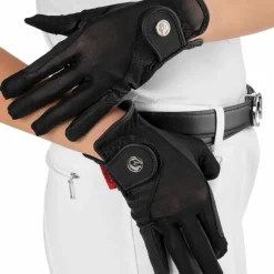 Ego7 - Gants d'équitation Air Glove Noir Clearance
