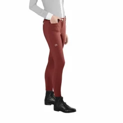 Ego7 - Pantalon d'équitation femme Jumping EJ brick Orange